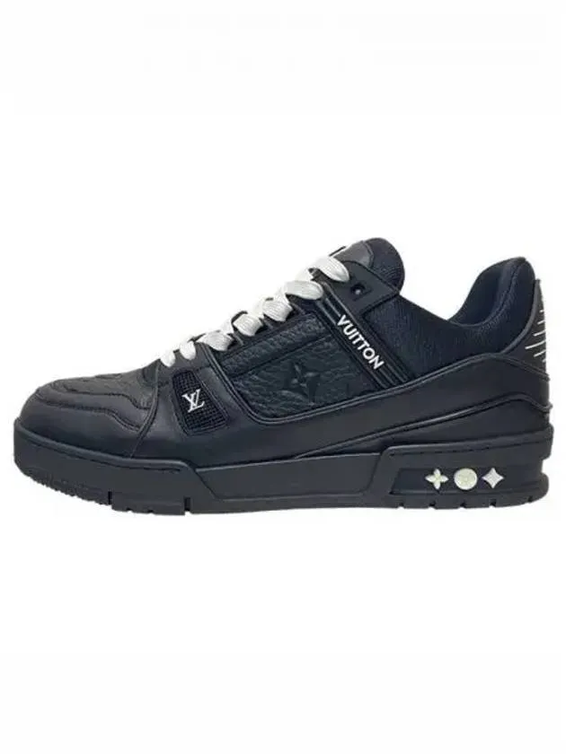 1AAREV LV Trainer Sneakers Black Men Shoes TEO 271248