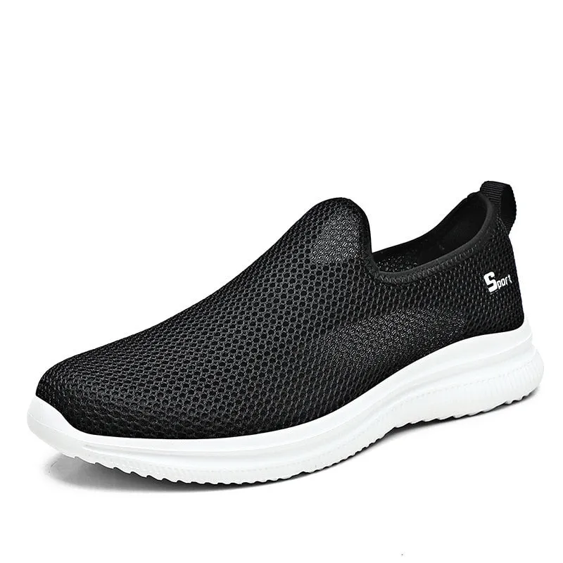 2022 Summer Breathable Man Sneaker Fashionable Running Vulcanize Shoe Mesh Sports Flat Men Loafers Zapatillas Hombre Plus Couple