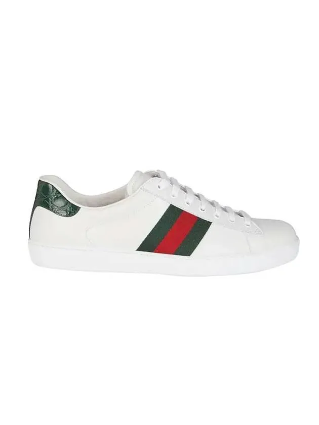 Ace Leather Sneakers White