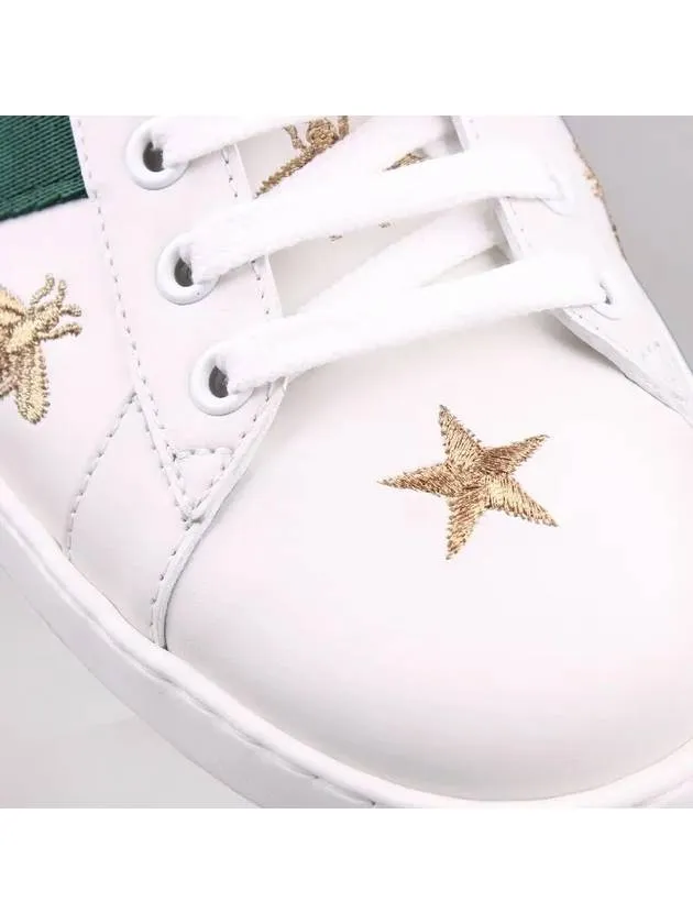 Ace Star B Embroider Low Top Sneakers White