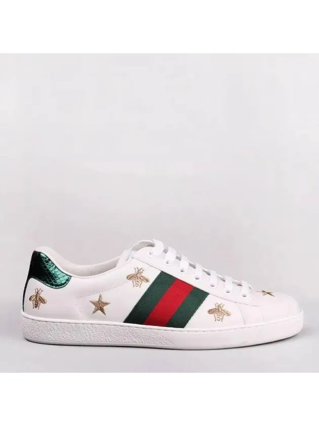 Ace Star B Embroider Low Top Sneakers White