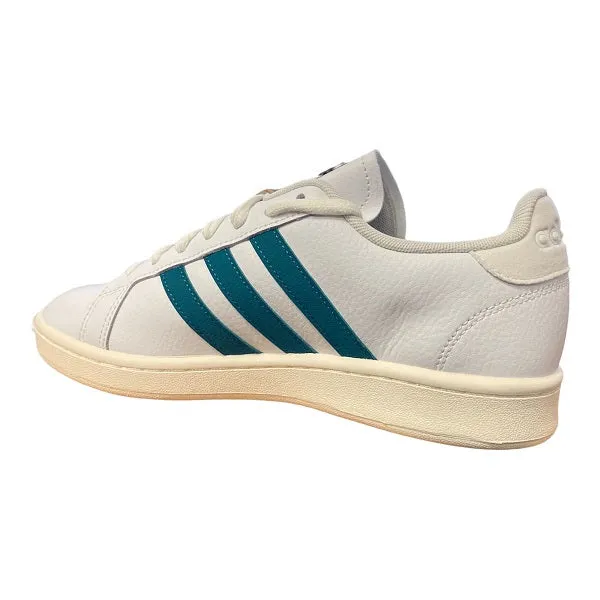 Adidas sneakers bassa da uomo Grand Court GY3622 bianco verde