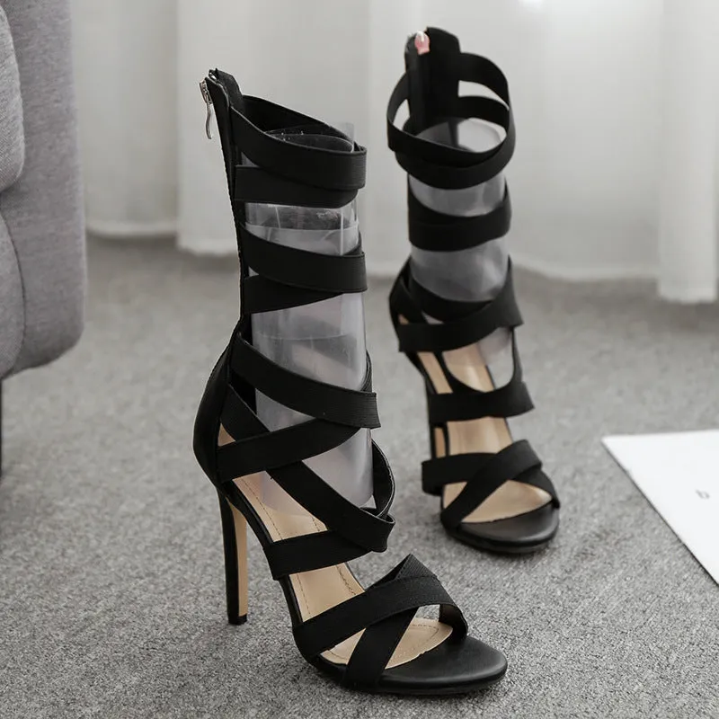 All kinds of loose Roman High Heels Sandals