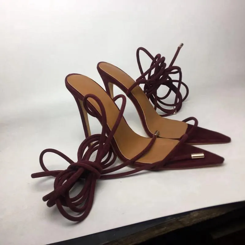 Ankle Strap Stiletto Sandals