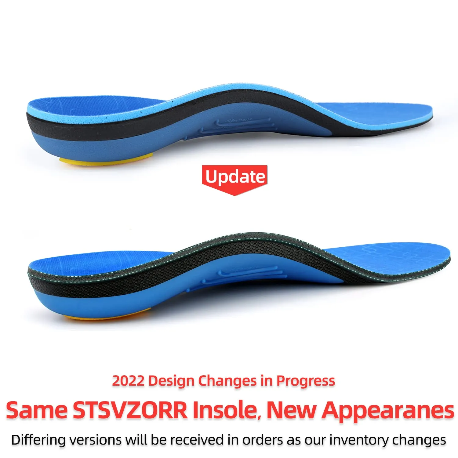 Arch Support Insertion Plantar Fasciitis Relieves Insoles Flat Feet Orthopedic Insoles Shock Absorption Comfortable Inserts MEN (7-7 1/2) | WOMEN (9-9 1/2) --260MM-10.25" Blue