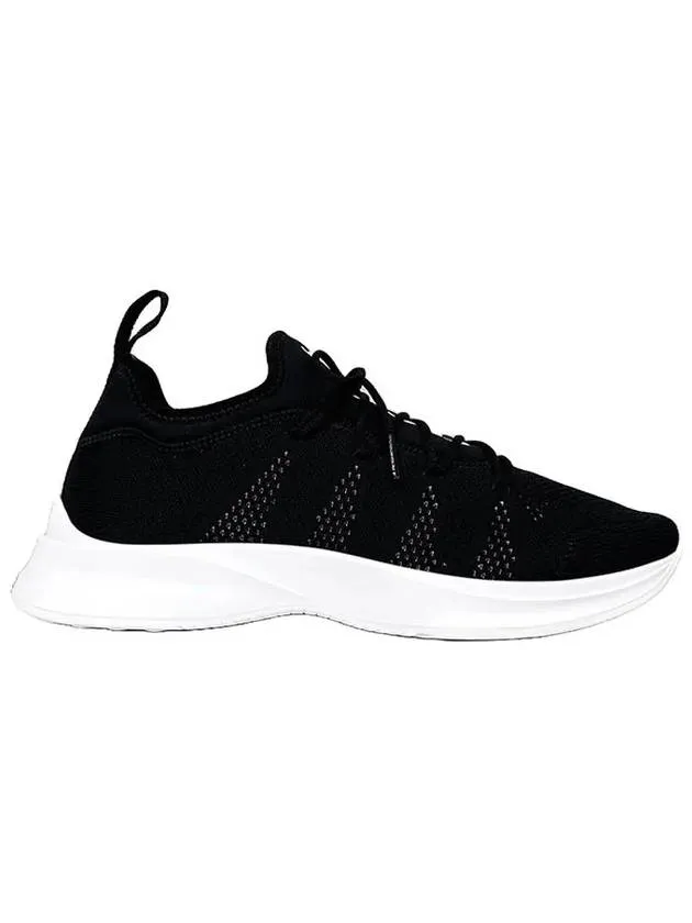 B25 Neoprene Technical Mesh Low Top Sneakers Black