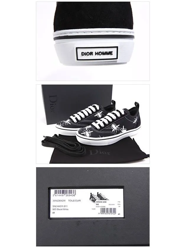 Bee Low Top Sneakers Black