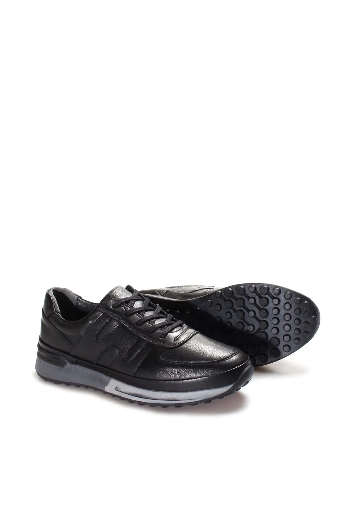 Black Casual Sneakers-Wessi