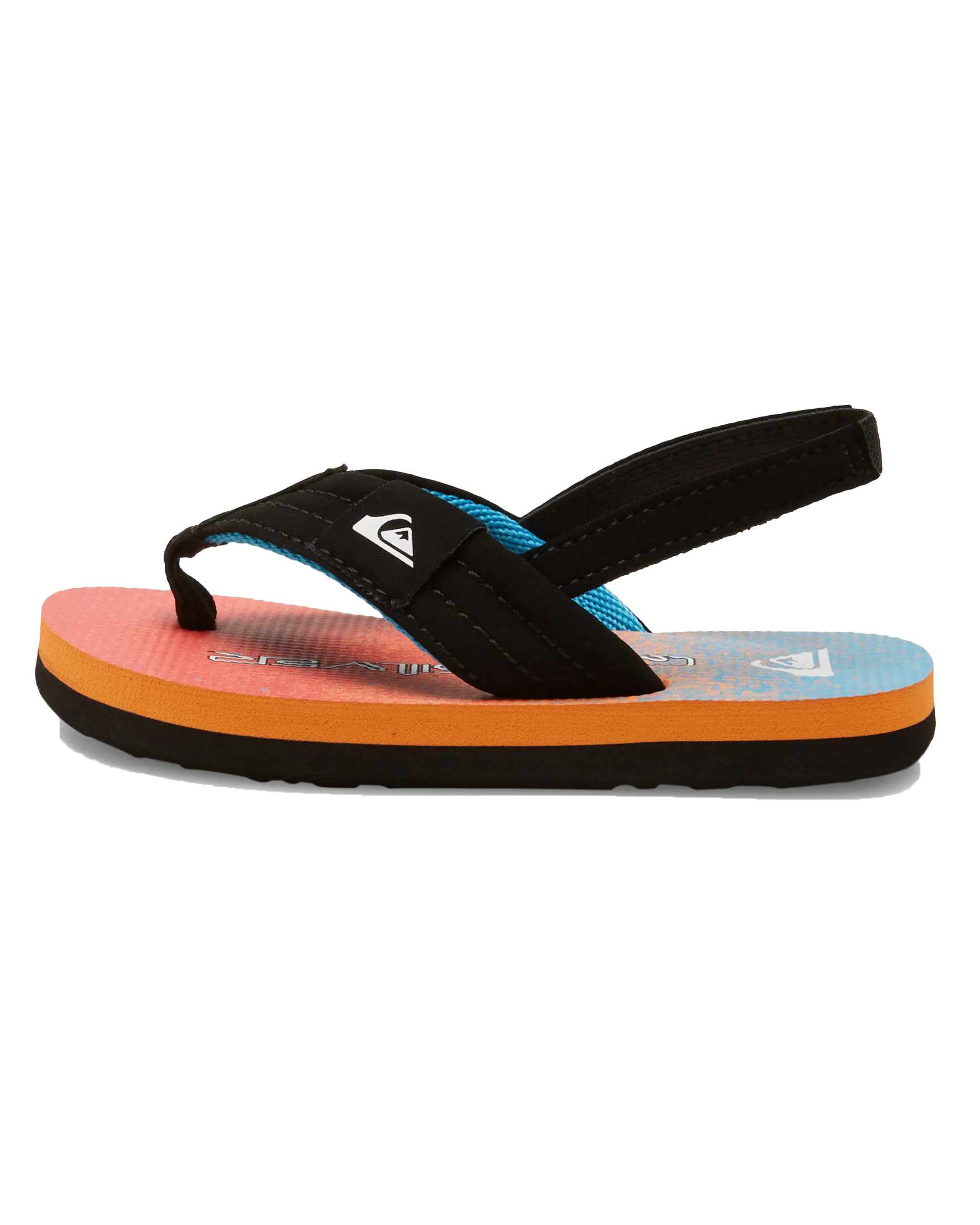 Boys Molokai Layback Toddler Flip Flops in Blue, Blue & Orange