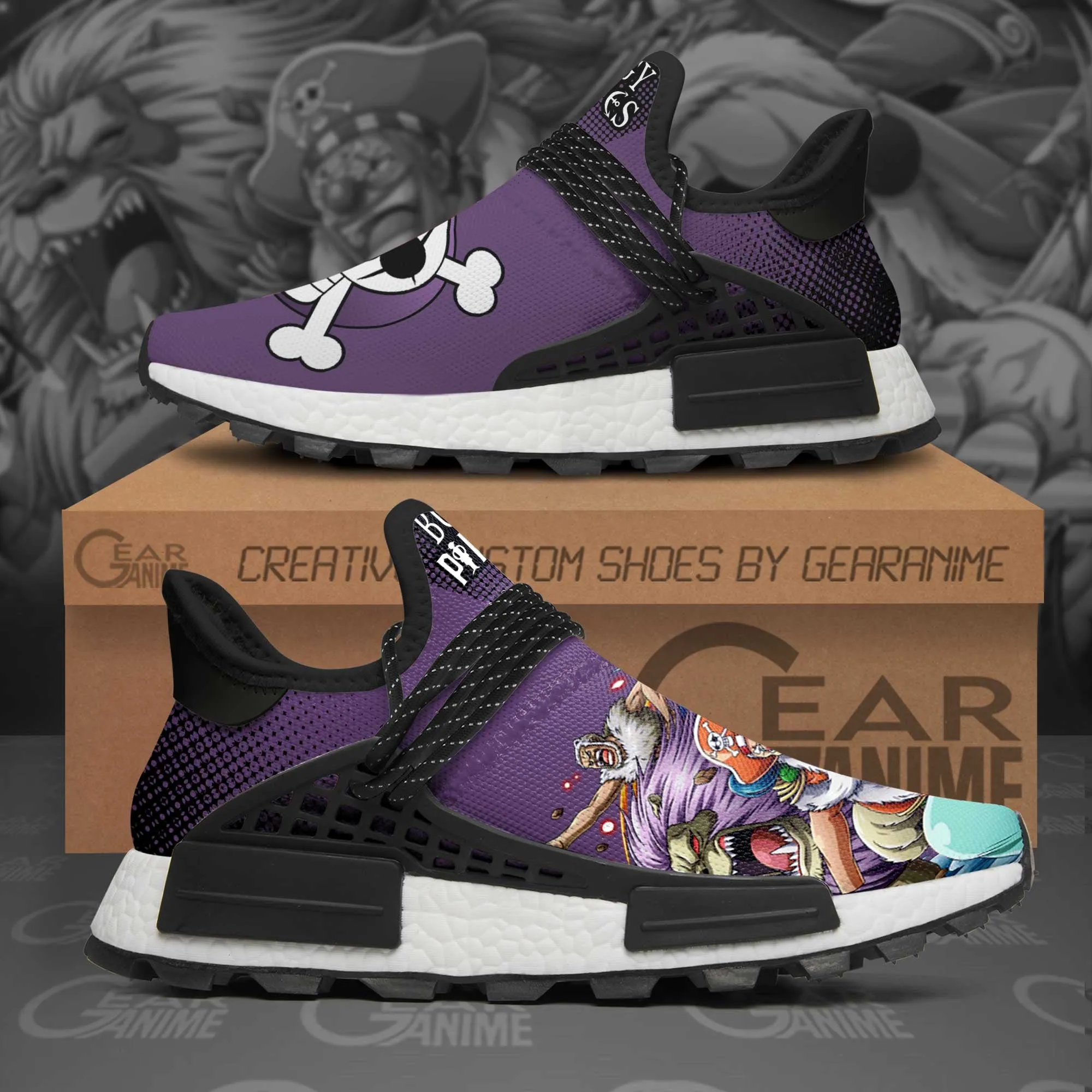 Buggy Pirates Shoes OP Custom Anime Shoes TT12