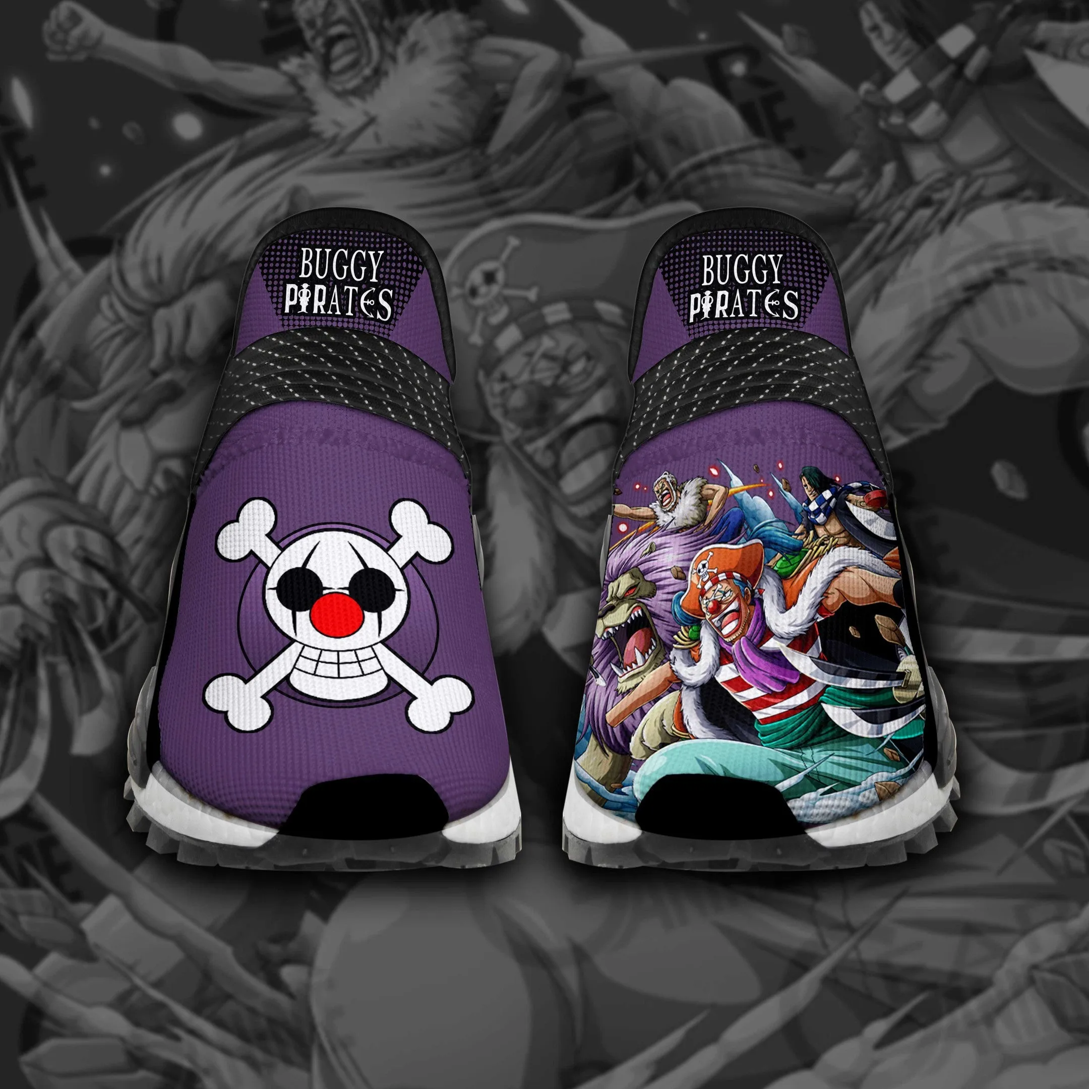 Buggy Pirates Shoes OP Custom Anime Shoes TT12