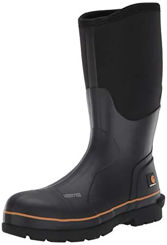 Carhartt CMV1451 Men's 15-inch Waterproof Rubber PullOn Nano Safety Toe Cmv1451