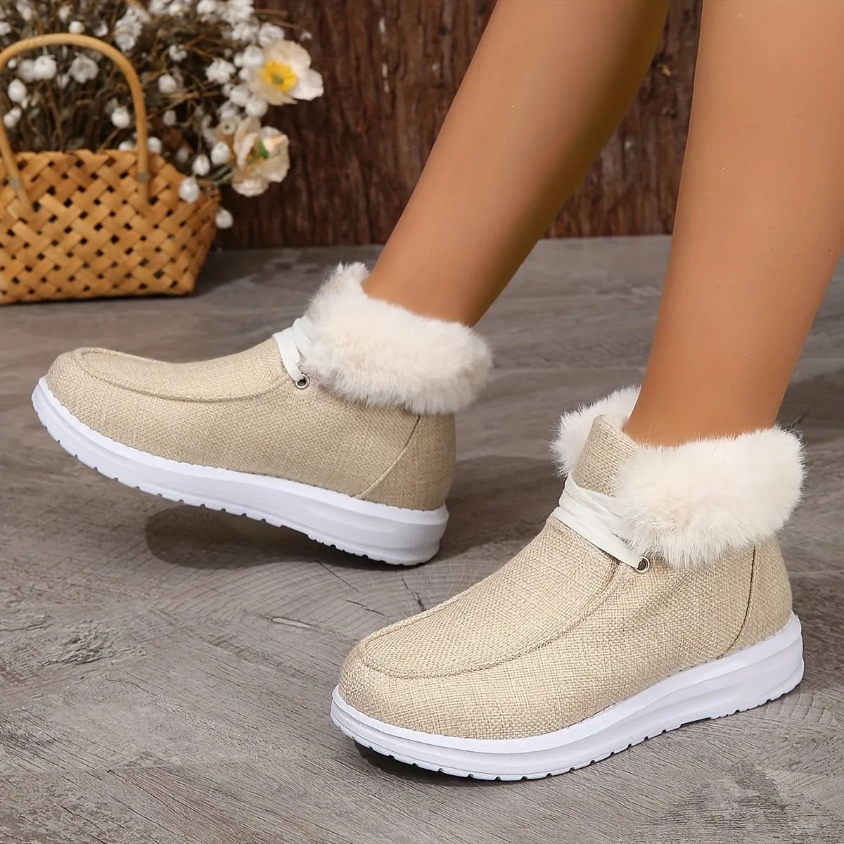 Casual Non Slip Wear Resistance Ankle Walking Shoes