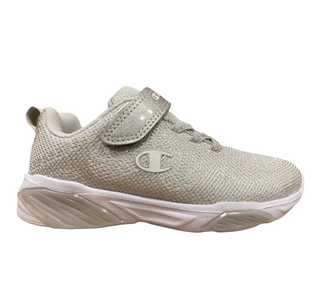 Champion scarpa con luci Wave G PS S32132 CHA EM007 silver