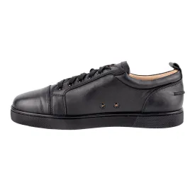 Christian Louboutin Louis Low-Top Sneakers Black Colour For Men