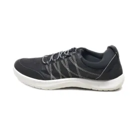 Clarks Cushion Soft Sport Shoes Leather Black Colour For Women