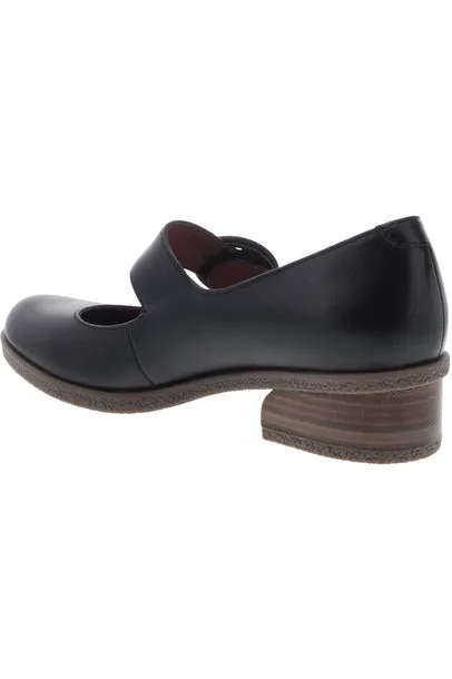 Dansko Brandy Black Waterproof Burnished