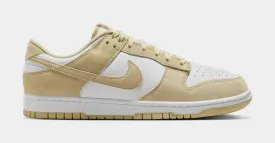 Dunk Low Mens Lifestyle Shoes (White/Team Gold/White)