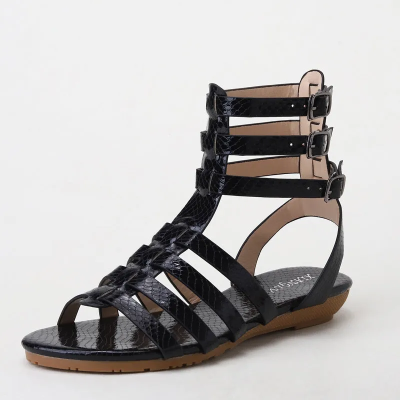 Fashion Round Head Roman Sandal