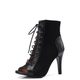 Funki Buys | Boots | Women's Steampunk Lace Up Ankle Boots