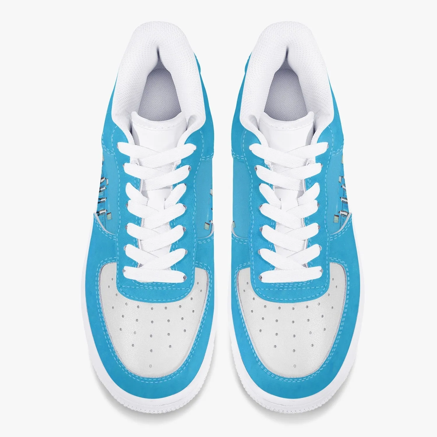 Getting better all the time  Low-Top Leather Sports Sneakers