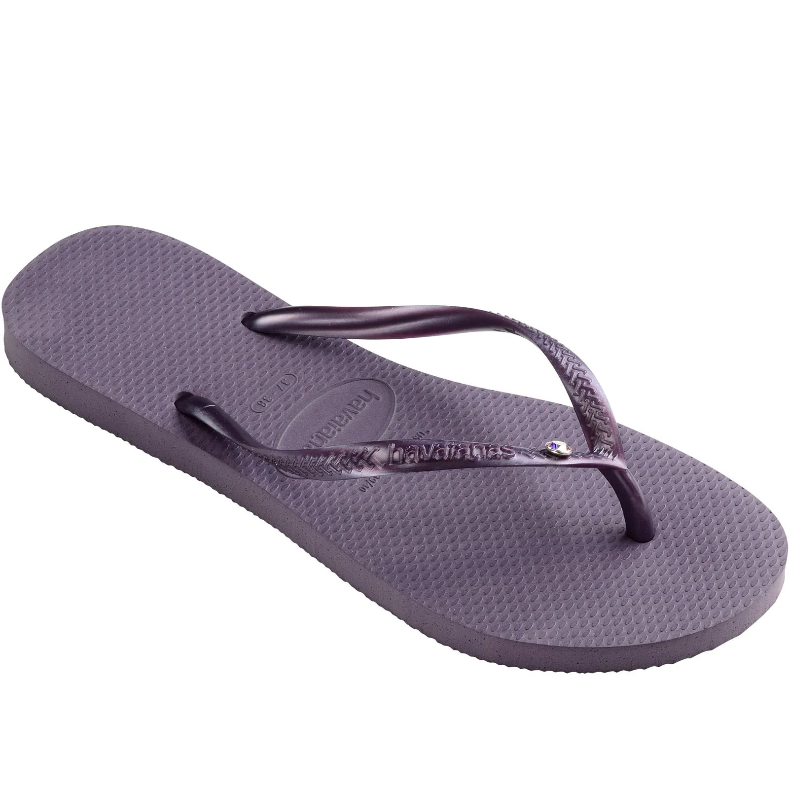 Havaianas Slim Crystal Swarovski Flip Flops