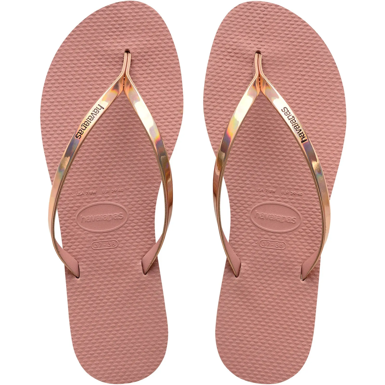 Havaianas You Metallic Flip Flops