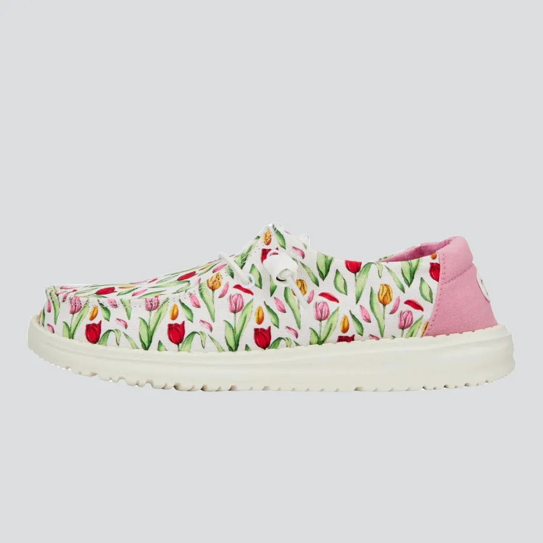 Hey Dude Women's Wendy Tulip Bouquet Shoes