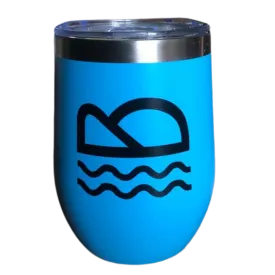 Horizon Blue Stainless Steel Beach Cup