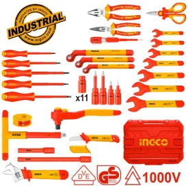 Ingco HKITH4101 41pcs Insulated Hand Tools Set 1000V