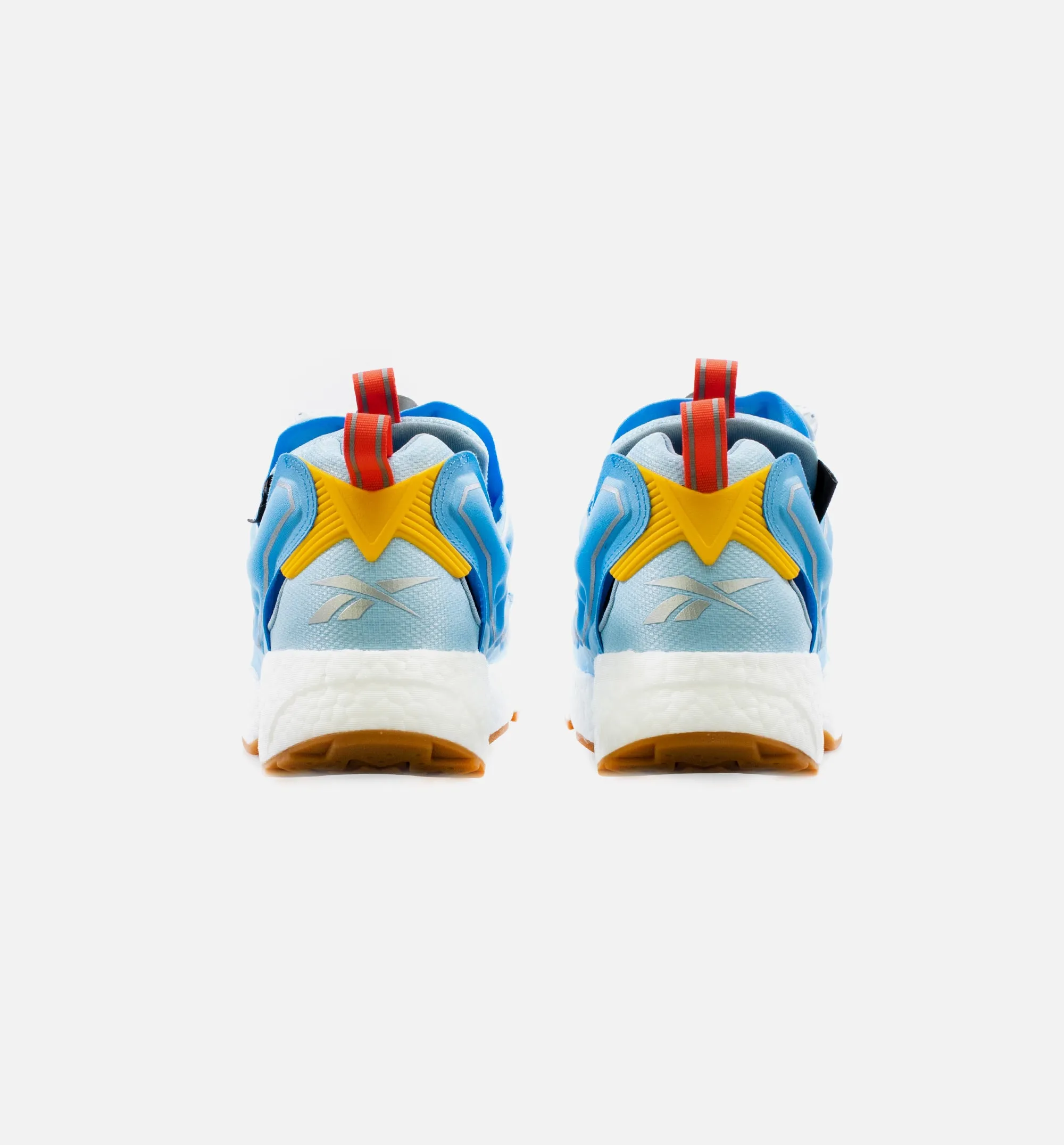 Instapump Fury Boost X BBC Mens Lifestyle Shoe - Blue/Yellow