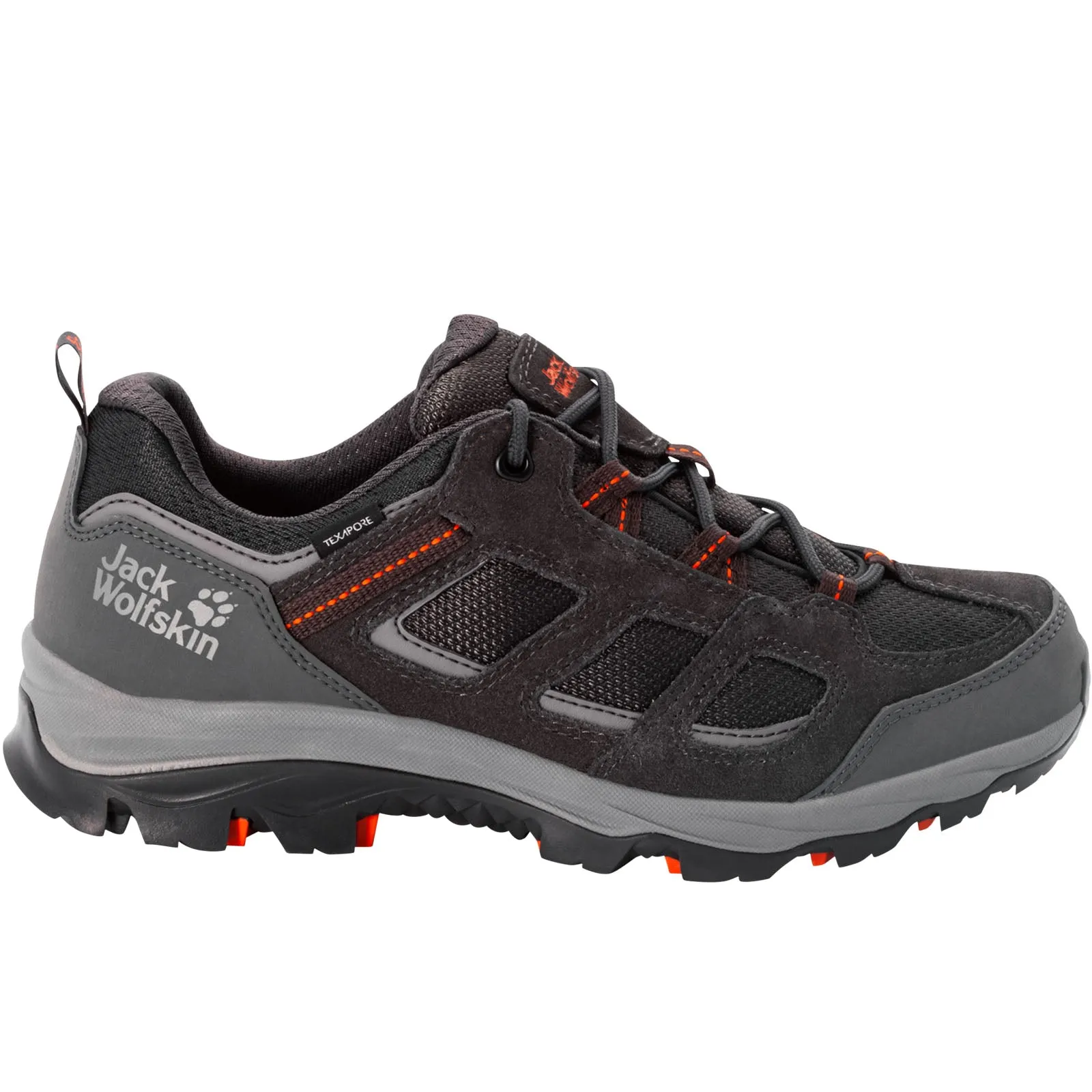 Jack Wolfskin Mens Vojo 3 Texapore Waterproof Walking Shoes - Black