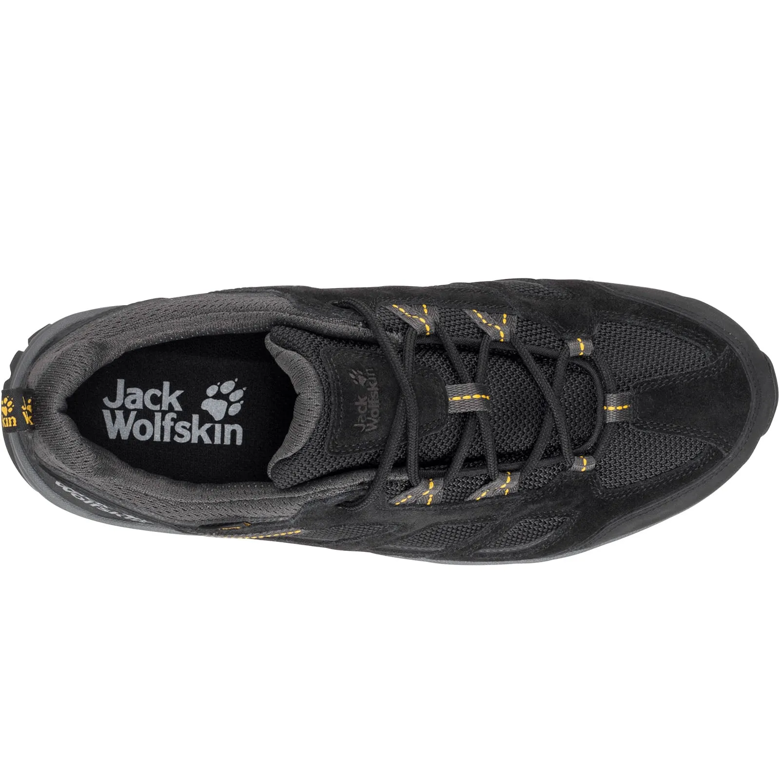 Jack Wolfskin Mens Vojo 3 Texapore Waterproof Walking Shoes - Black