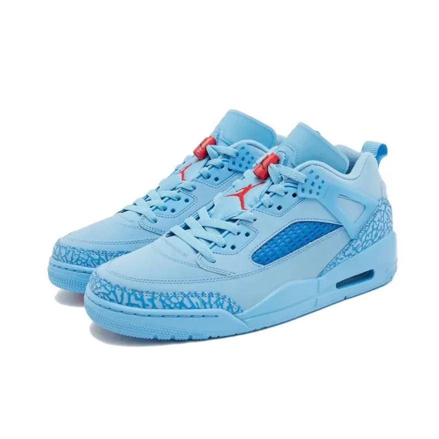 Jordan Blue Spizike LOW Comfortable and versatile Non-slip wear-resistant low-top retro board shoes