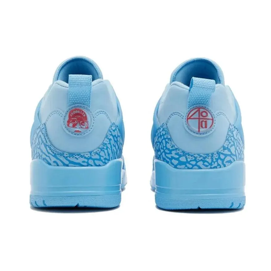 Jordan Blue Spizike LOW Comfortable and versatile Non-slip wear-resistant low-top retro board shoes