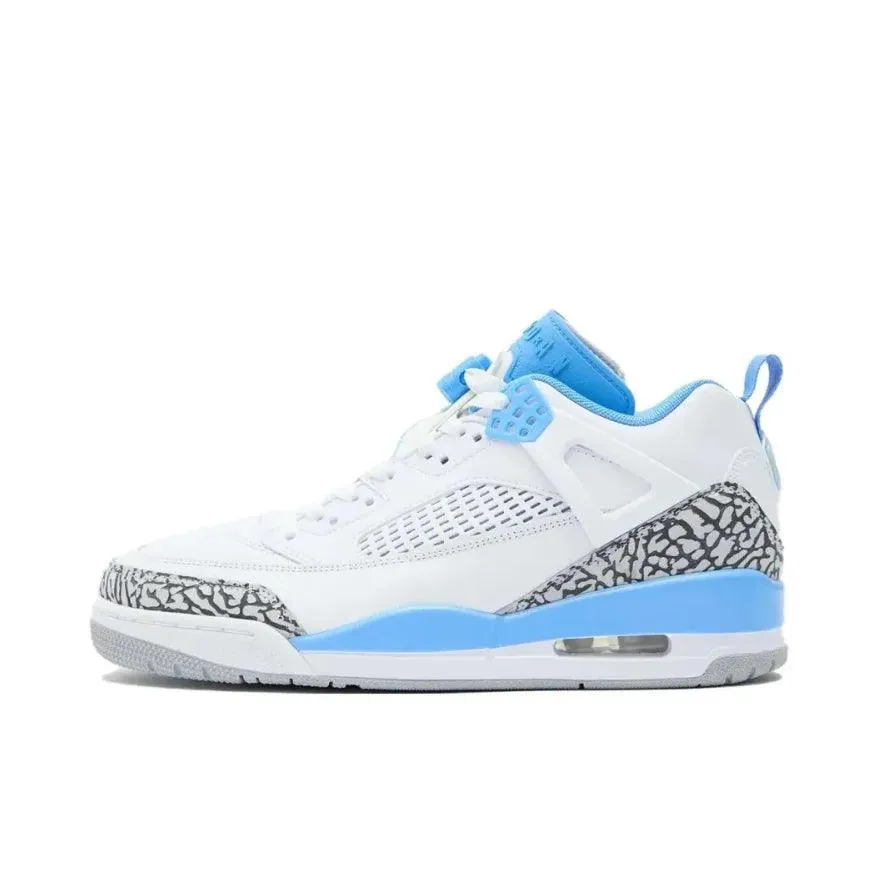 Jordan Blue Spizike LOW Comfortable and versatile Non-slip wear-resistant low-top retro board shoes