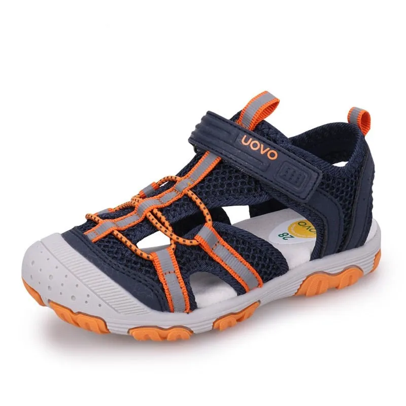 Kids Closed Toe Sports Sandals For Summer