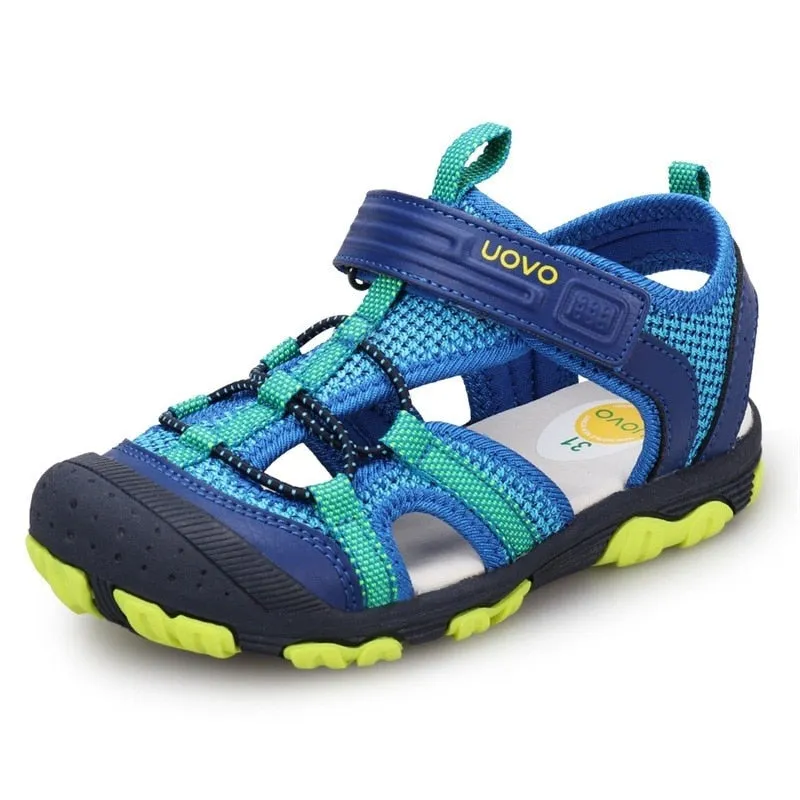 Kids Closed Toe Sports Sandals For Summer