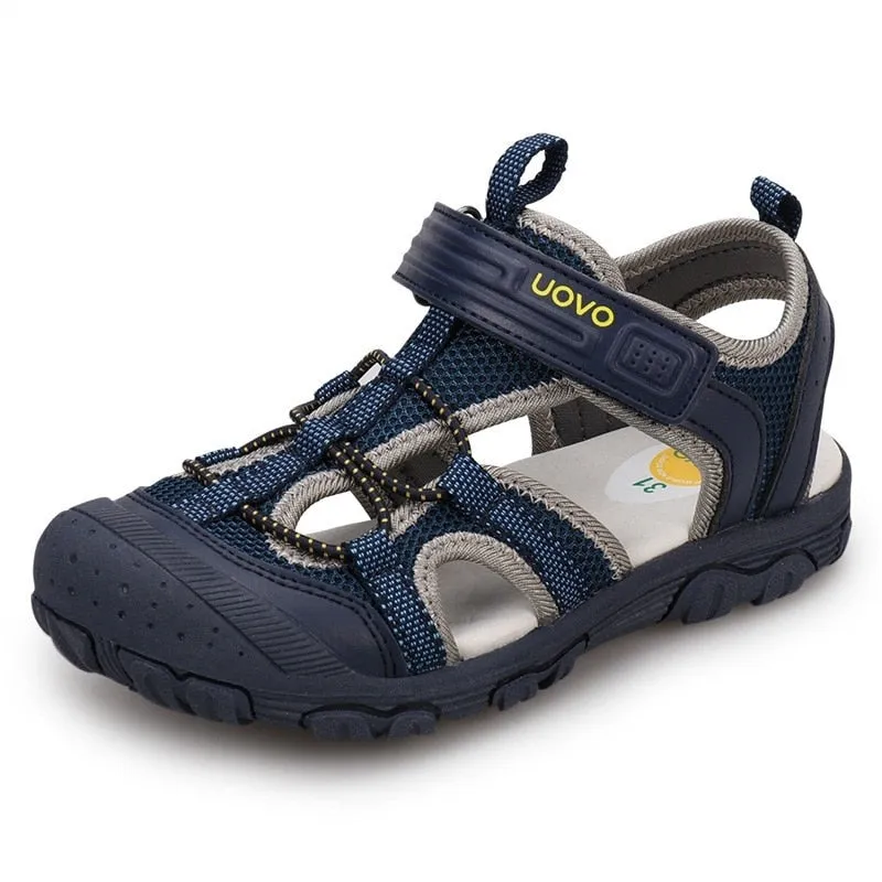 Kids Closed Toe Sports Sandals For Summer