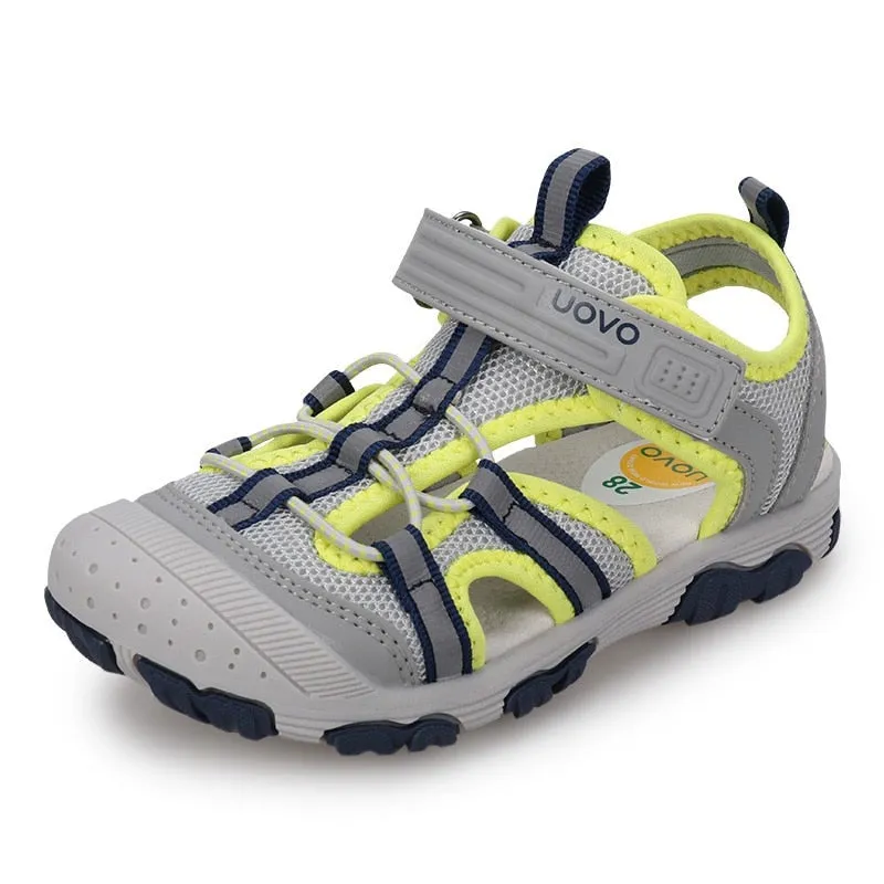 Kids Closed Toe Sports Sandals For Summer