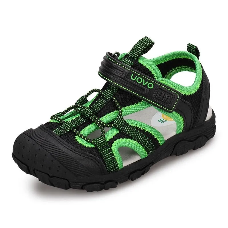 Kids Closed Toe Sports Sandals For Summer