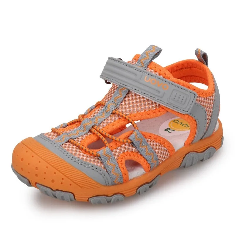 Kids Closed Toe Sports Sandals For Summer