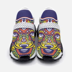 Mandala Wolf Unisex Lightweight Custom shoes