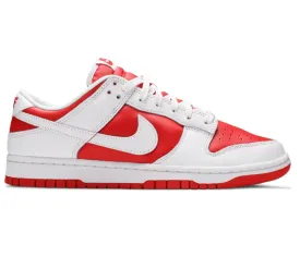 Men's Nike Dunk Low Retro (Championship Red)