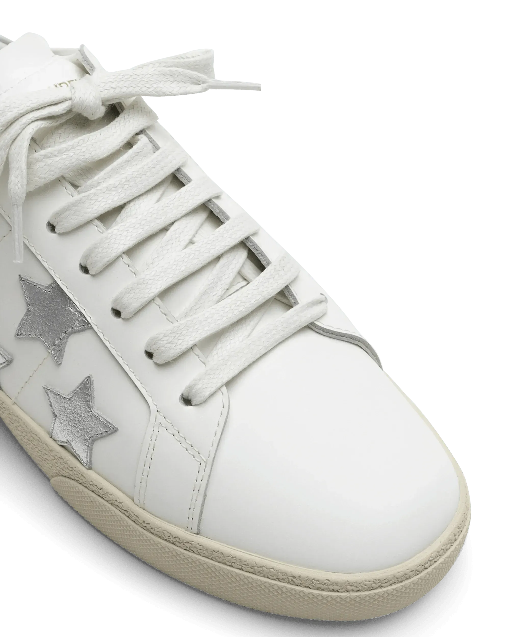 Metallic Stars Court Sneakers