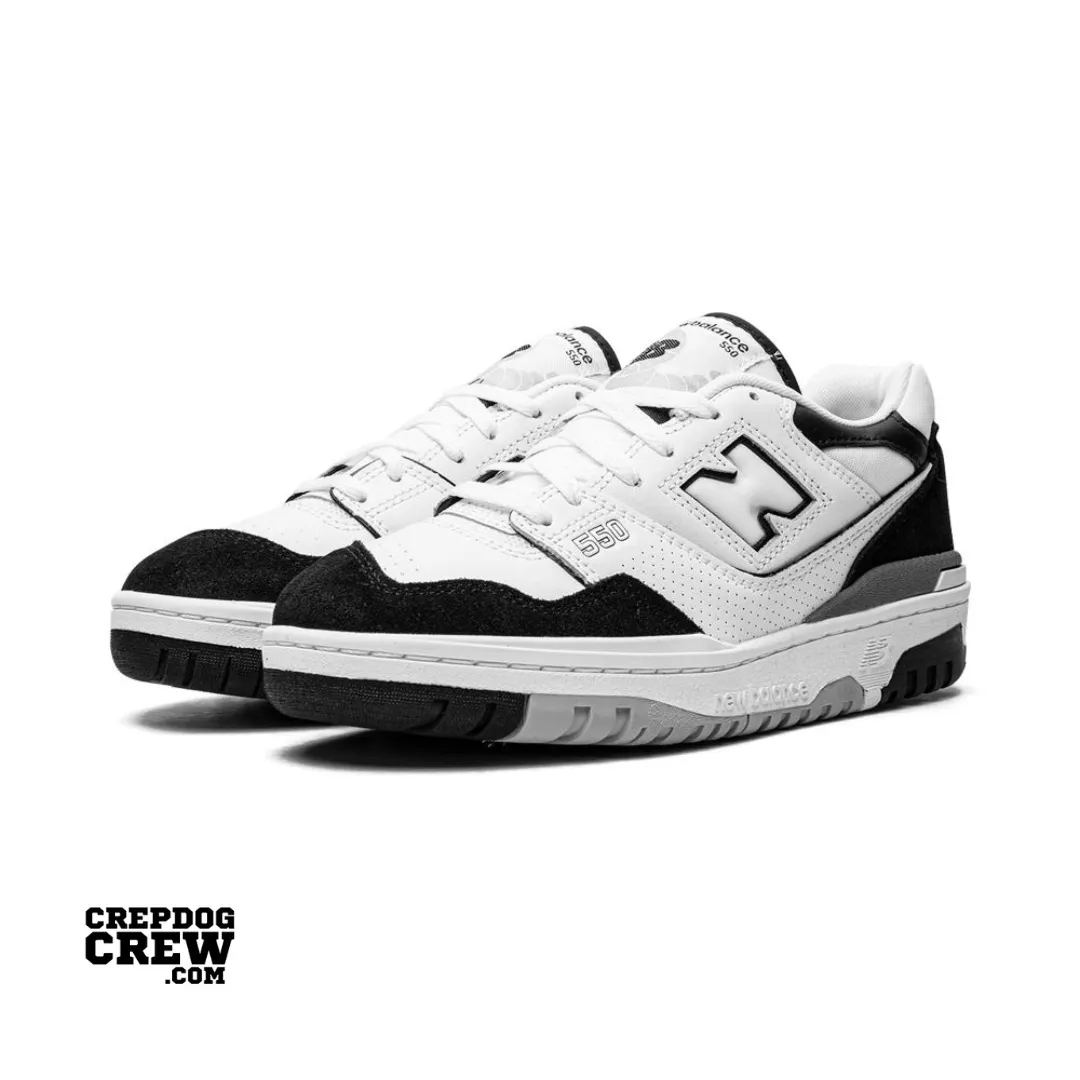 New Balance 550 White Black Rain Cloud (GS)