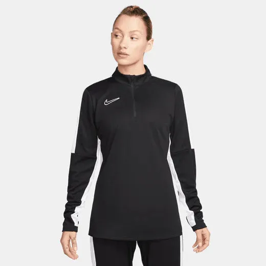 Nike Academy 23 Drill Top - Womens - Black / White