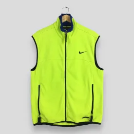 Nike Acg Fleece Neon Vest Jacket Medium