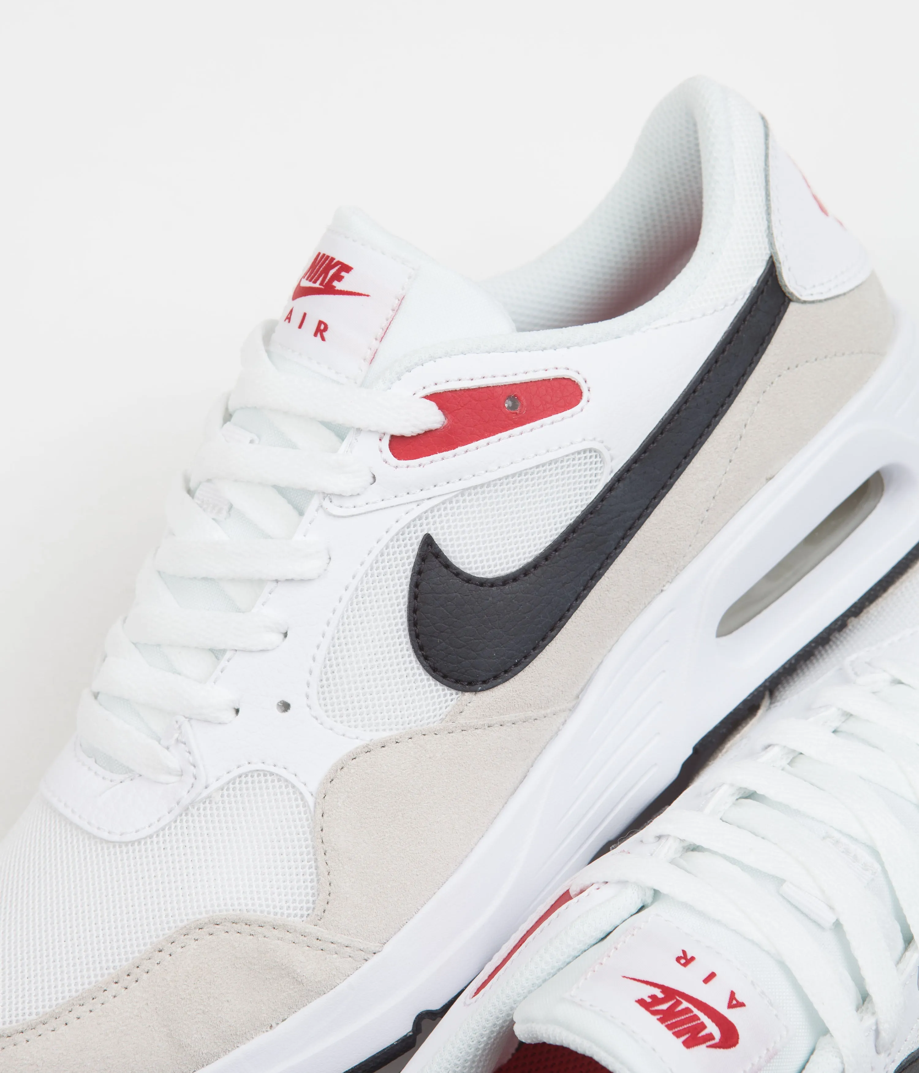 Nike Air Max SC Shoes - White / Black - Phantom - University Red