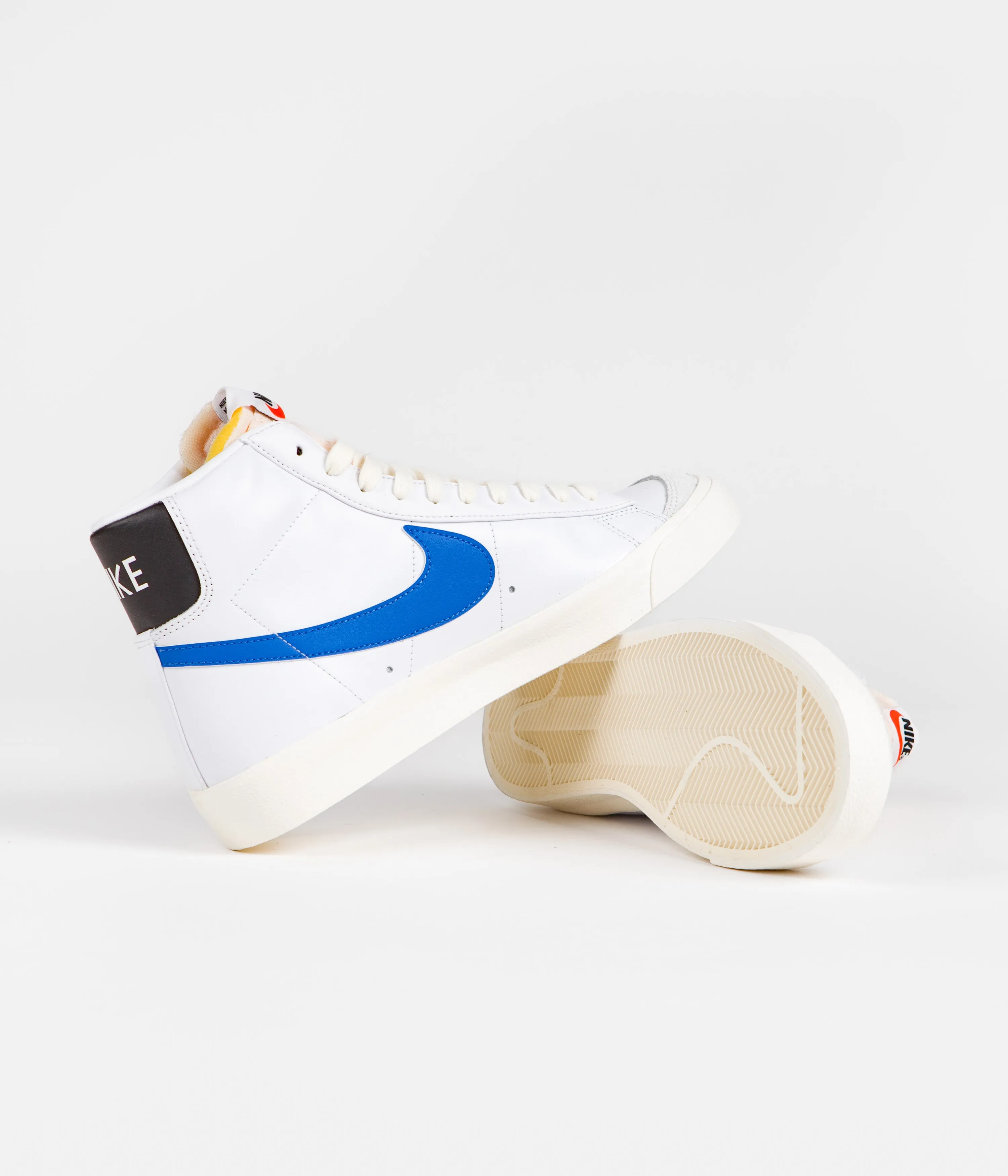 Nike Blazer Mid '77 Vintage Shoes - White / Light Photo Blue - Black - Sail